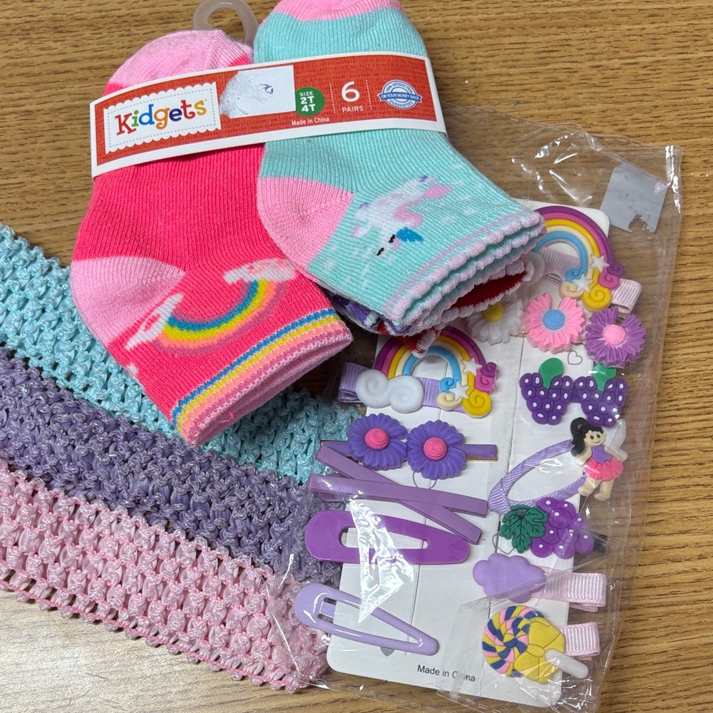 Toddler Girls Multi Colored Gift Set Complete